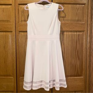 Calvin Klein Dress size 10 blush pink